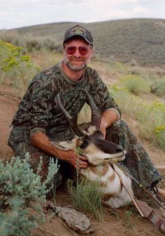Jim Shanks with Antelope